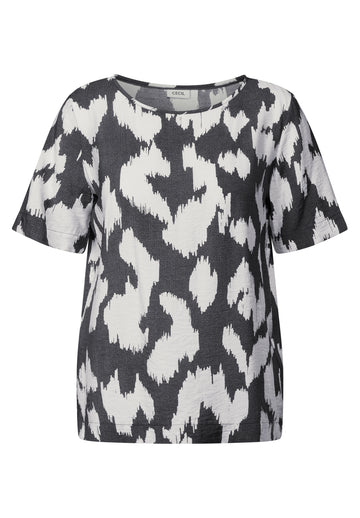 Gemusterte Bluse