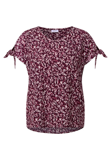 Gemustertes Blusenshirt