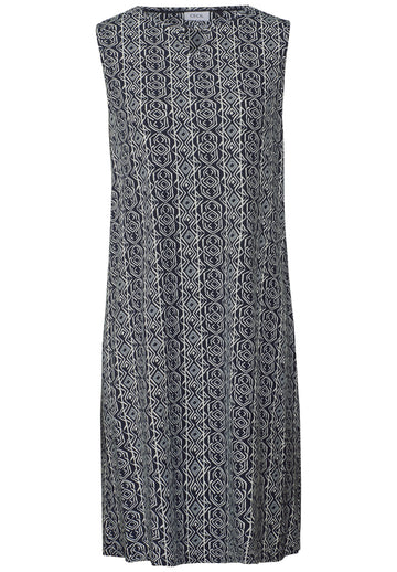 Gemustertes Jersey-Kleid