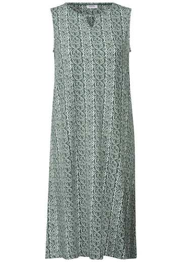 Gemustertes Jersey-Kleid