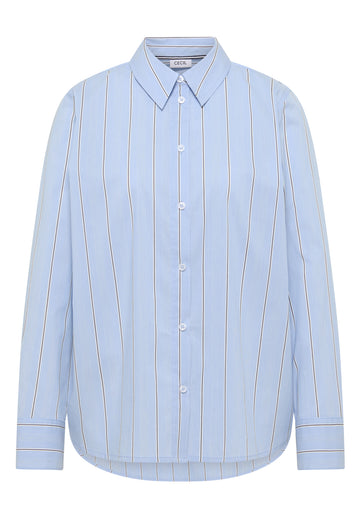 Gestreifte Hemdbluse