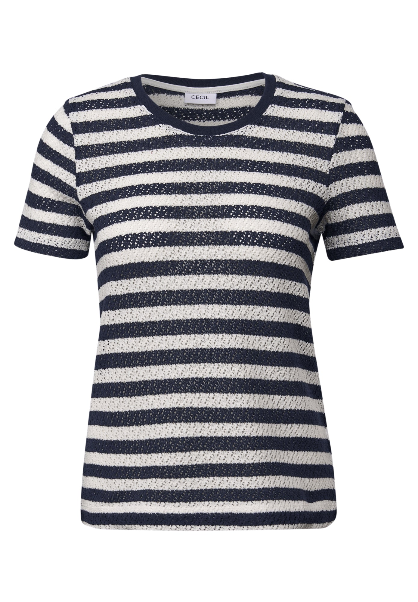 Cecil T-Shirts  blau