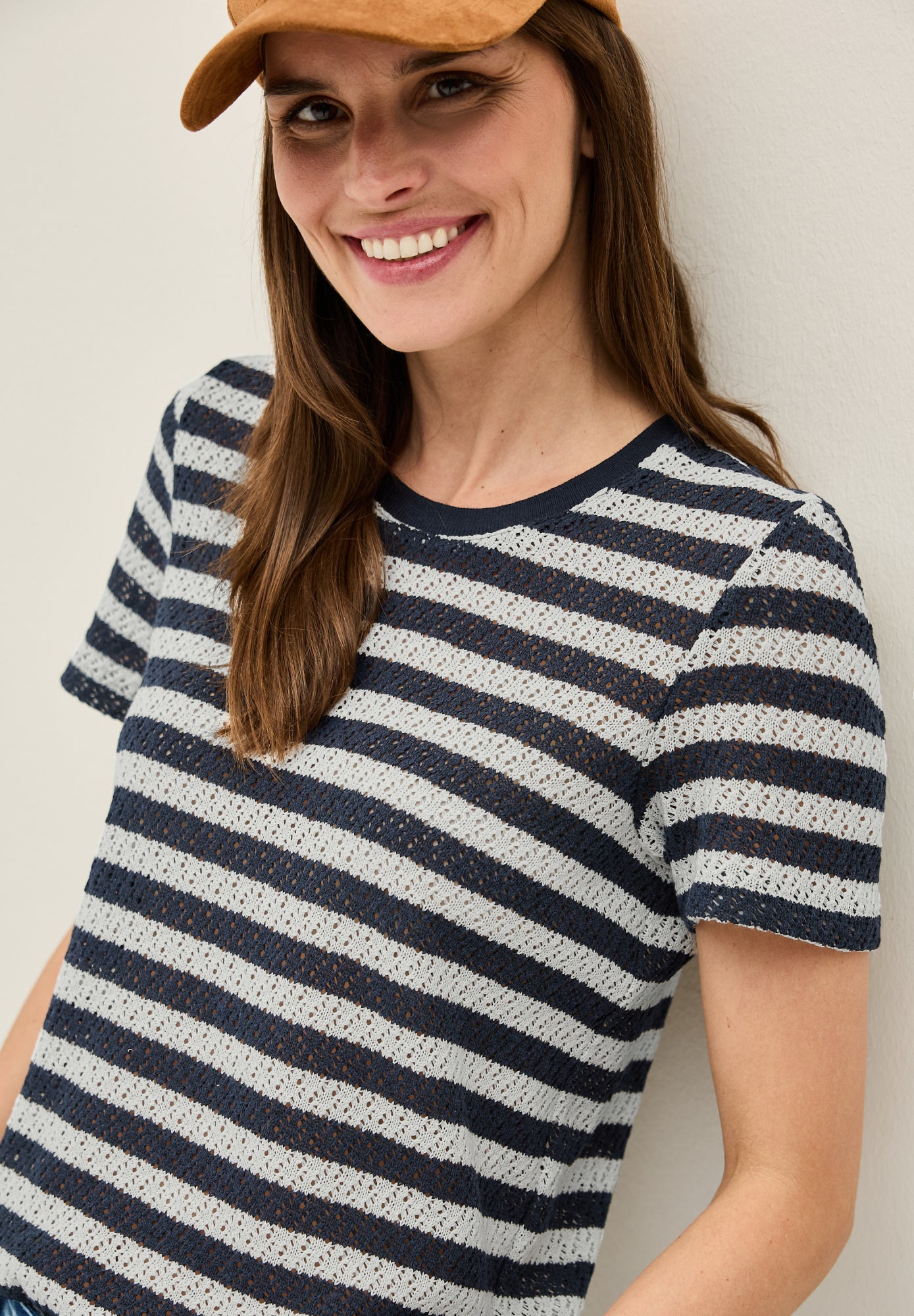 Cecil T-Shirts  blau