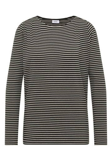 Gestreiftes Langarmshirt