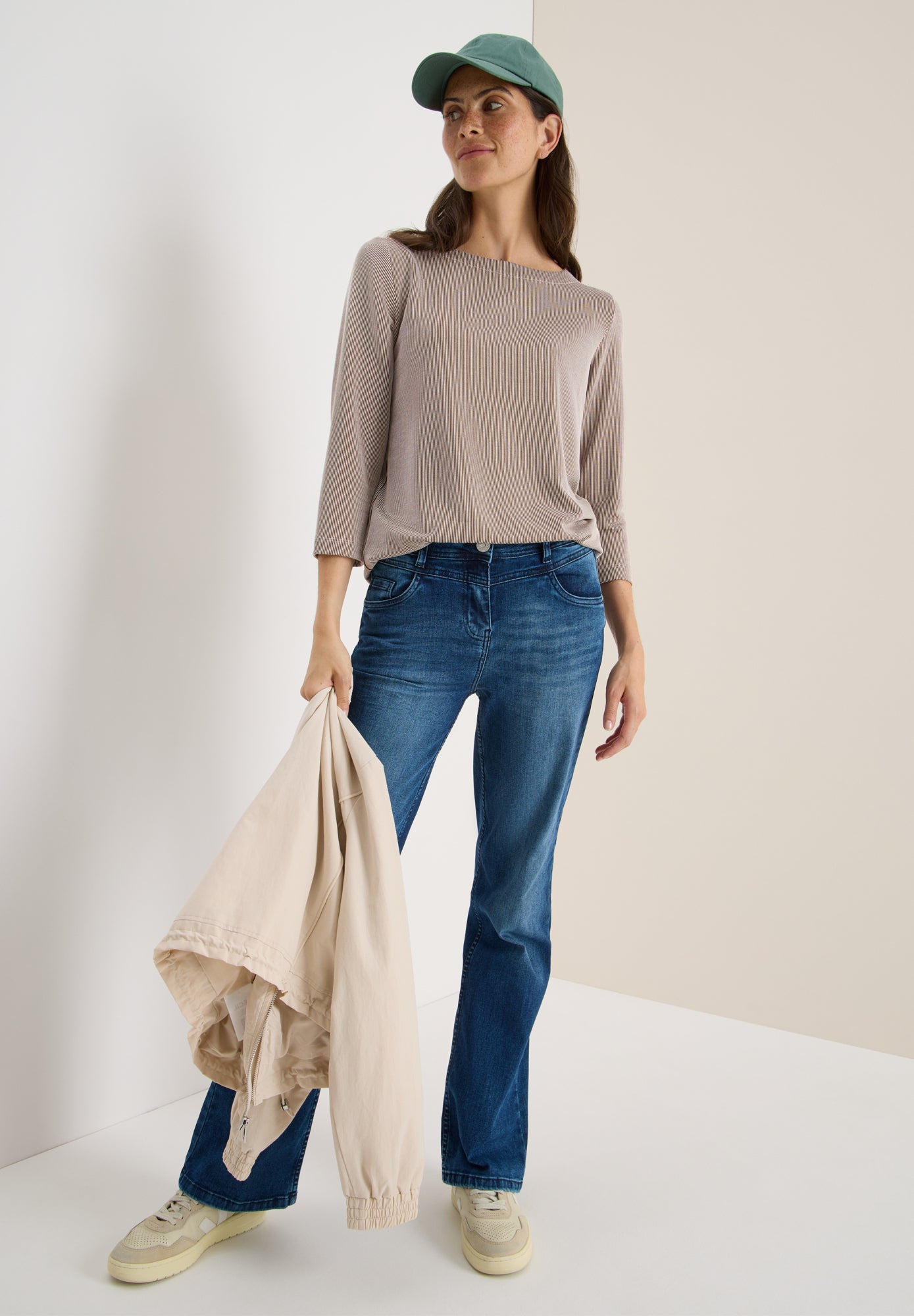 Cecil 3/4-Shirts  braun