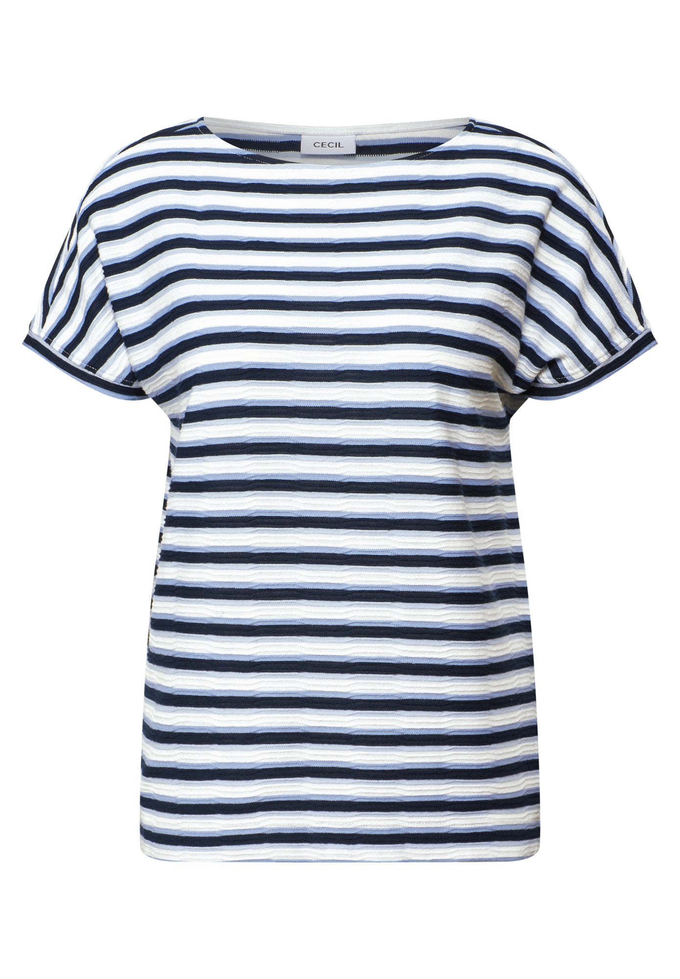 Cecil T-Shirts  blau