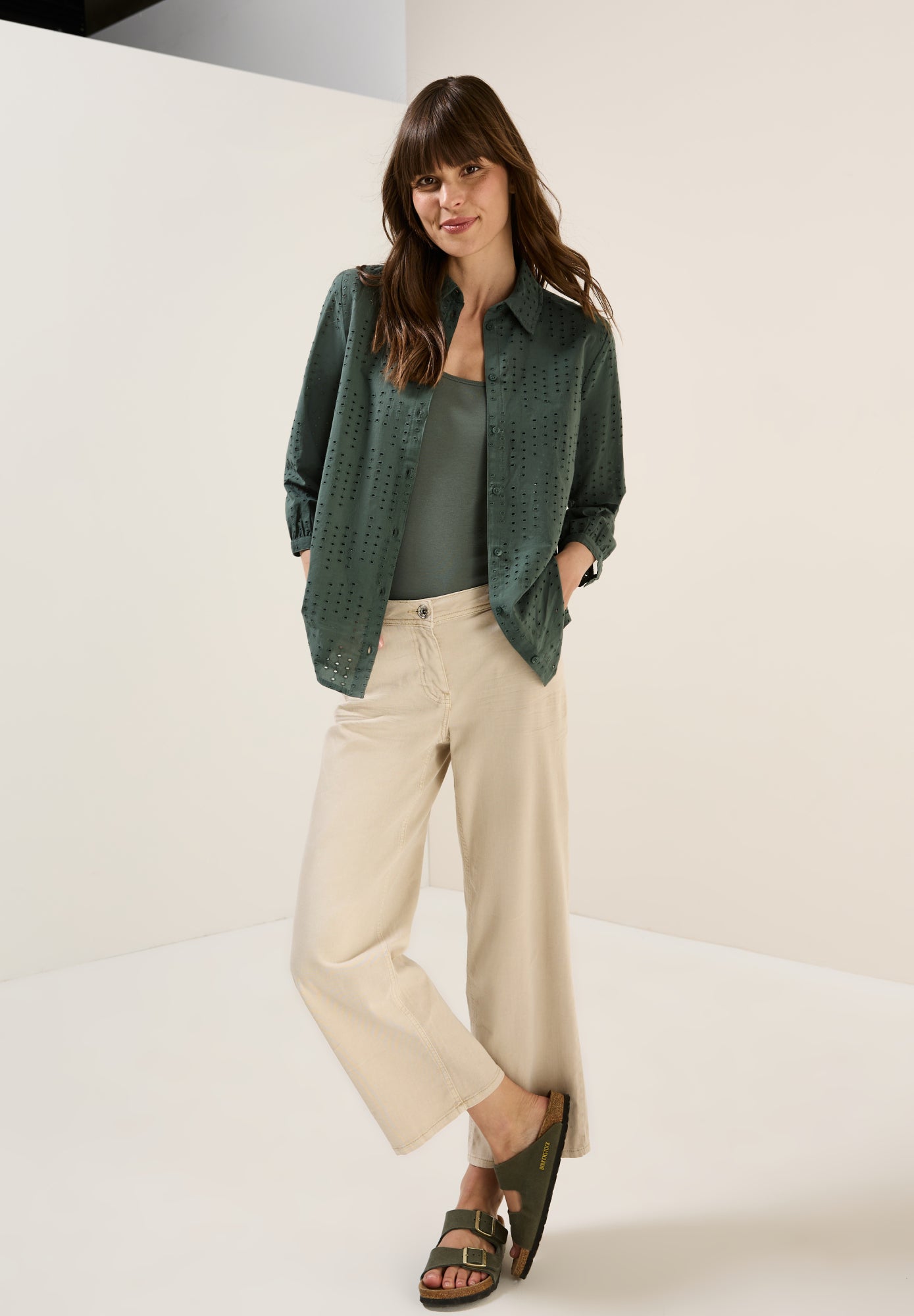Cecil Hemdblusen  khaki