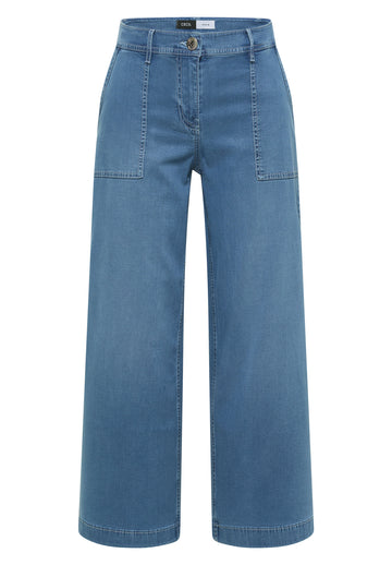 High Waist Wide Leg Jeans im Loose Fit