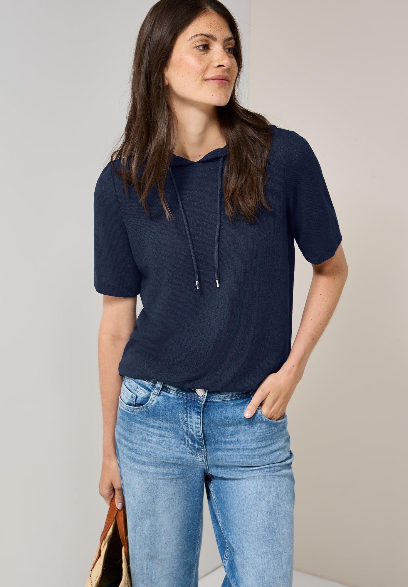 Cecil T-Shirts  blau