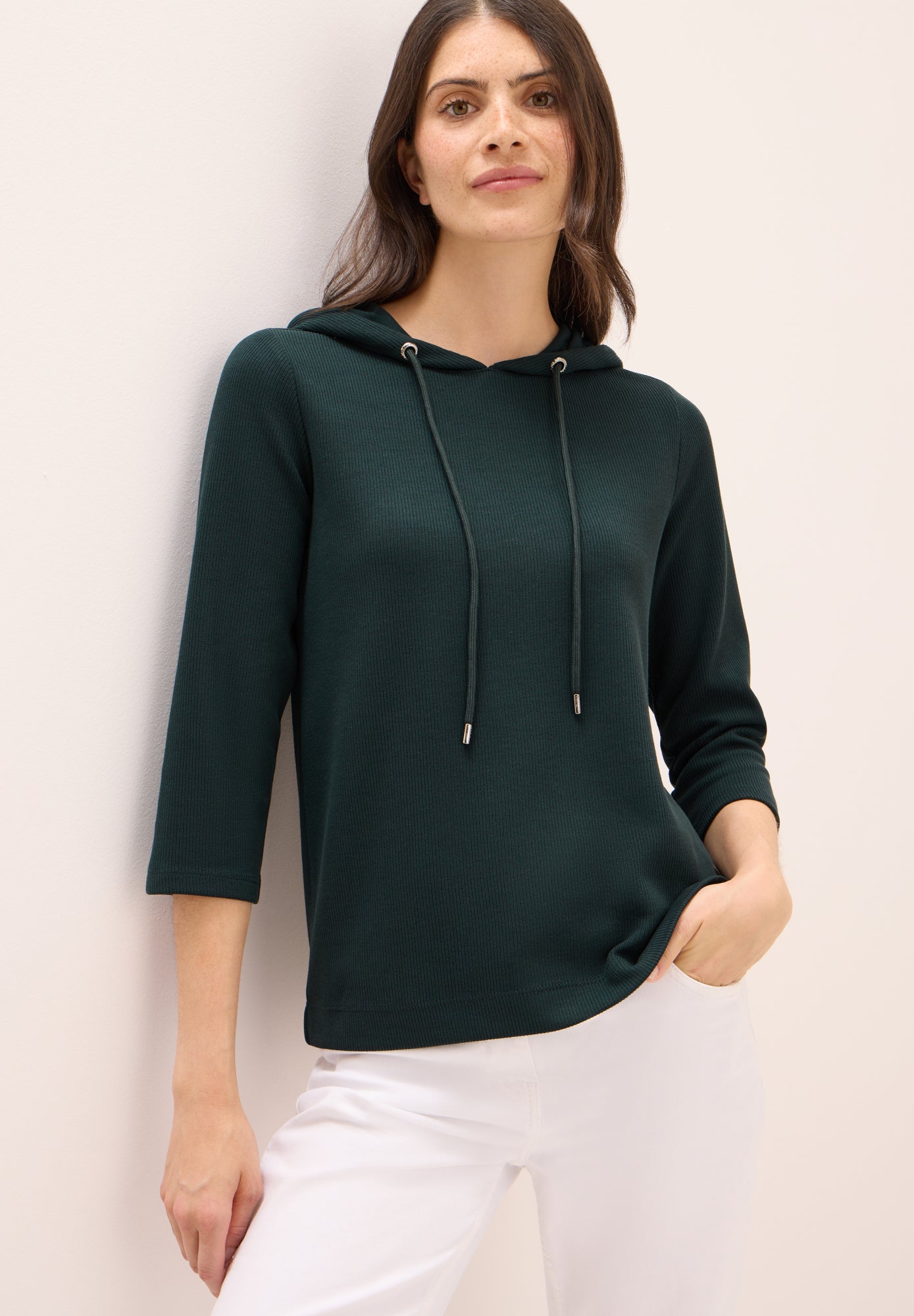 Cecil Hoodies  dunkelgrün