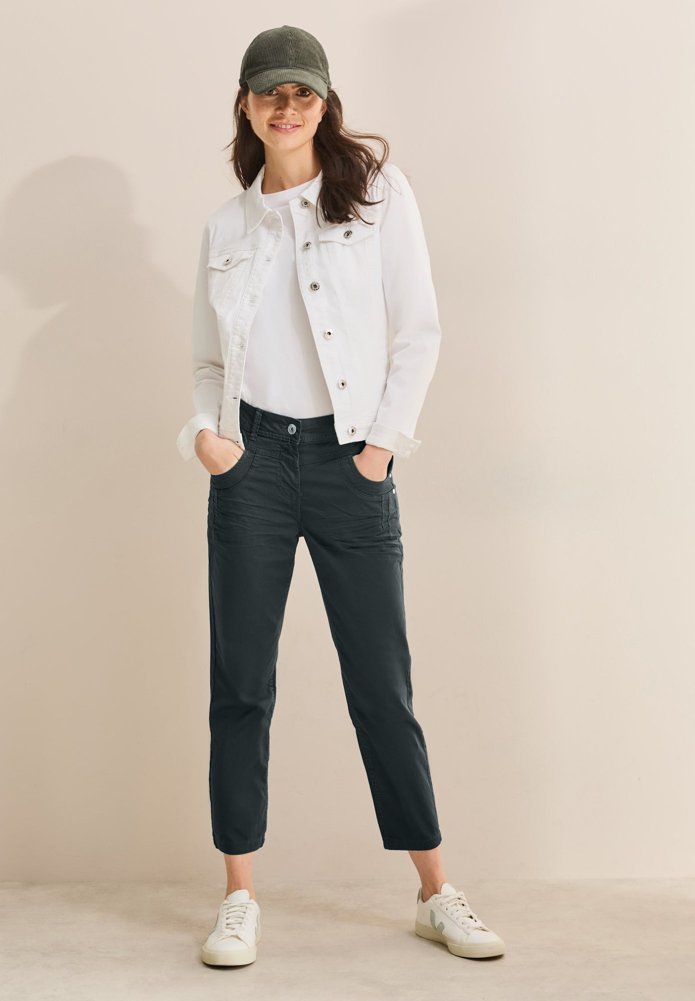 Cecil Skinny, Slim  khaki