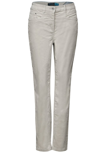 Hose im Velvet-Look