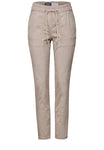 Cecil Skinny, Slim  beige