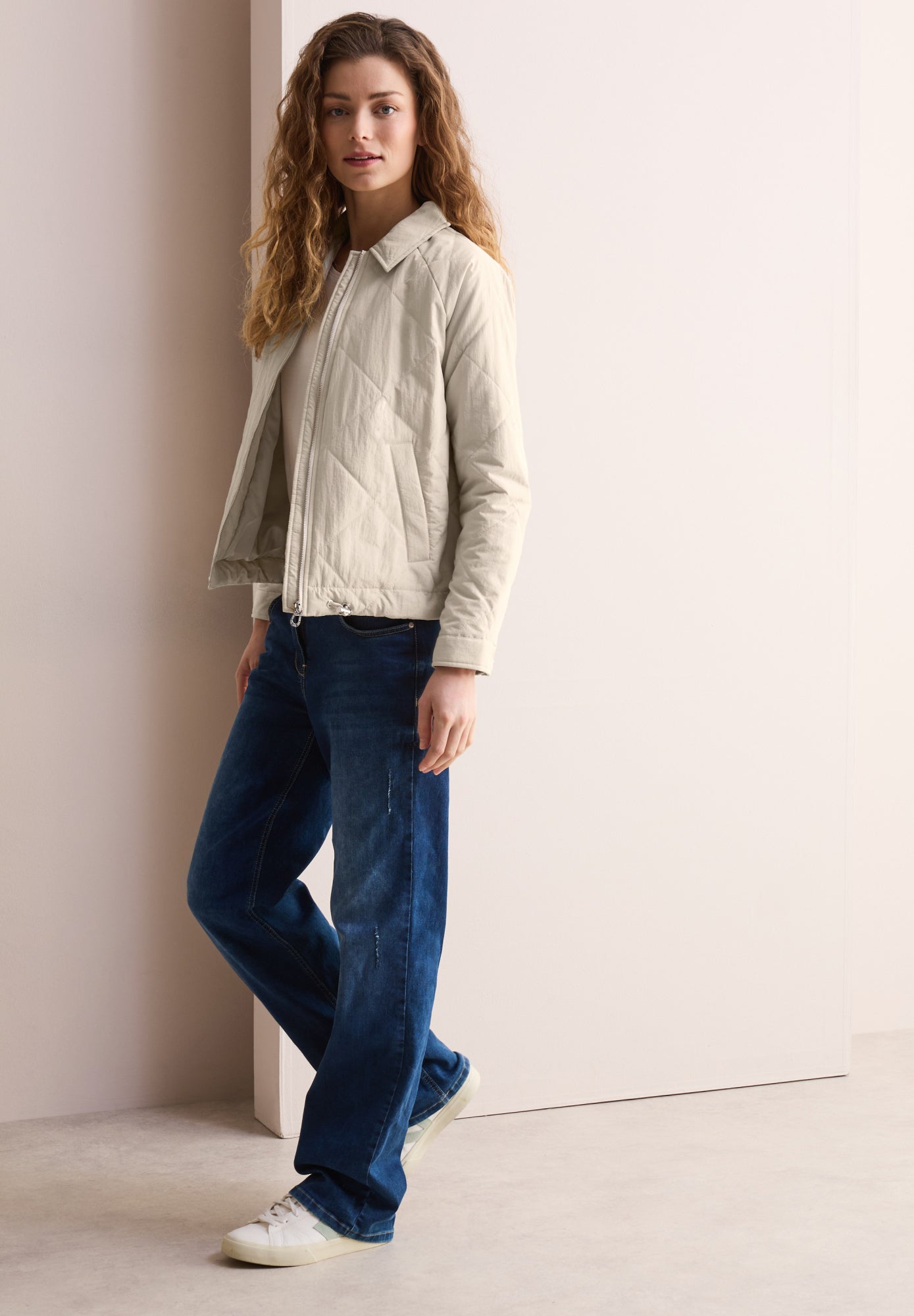 Cecil Leichte Jacken  beige