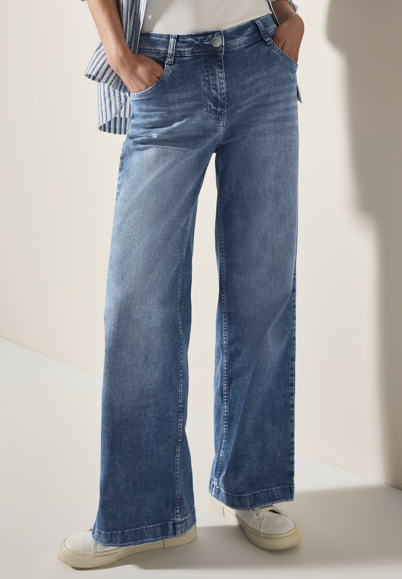 Cecil Jeans  blau