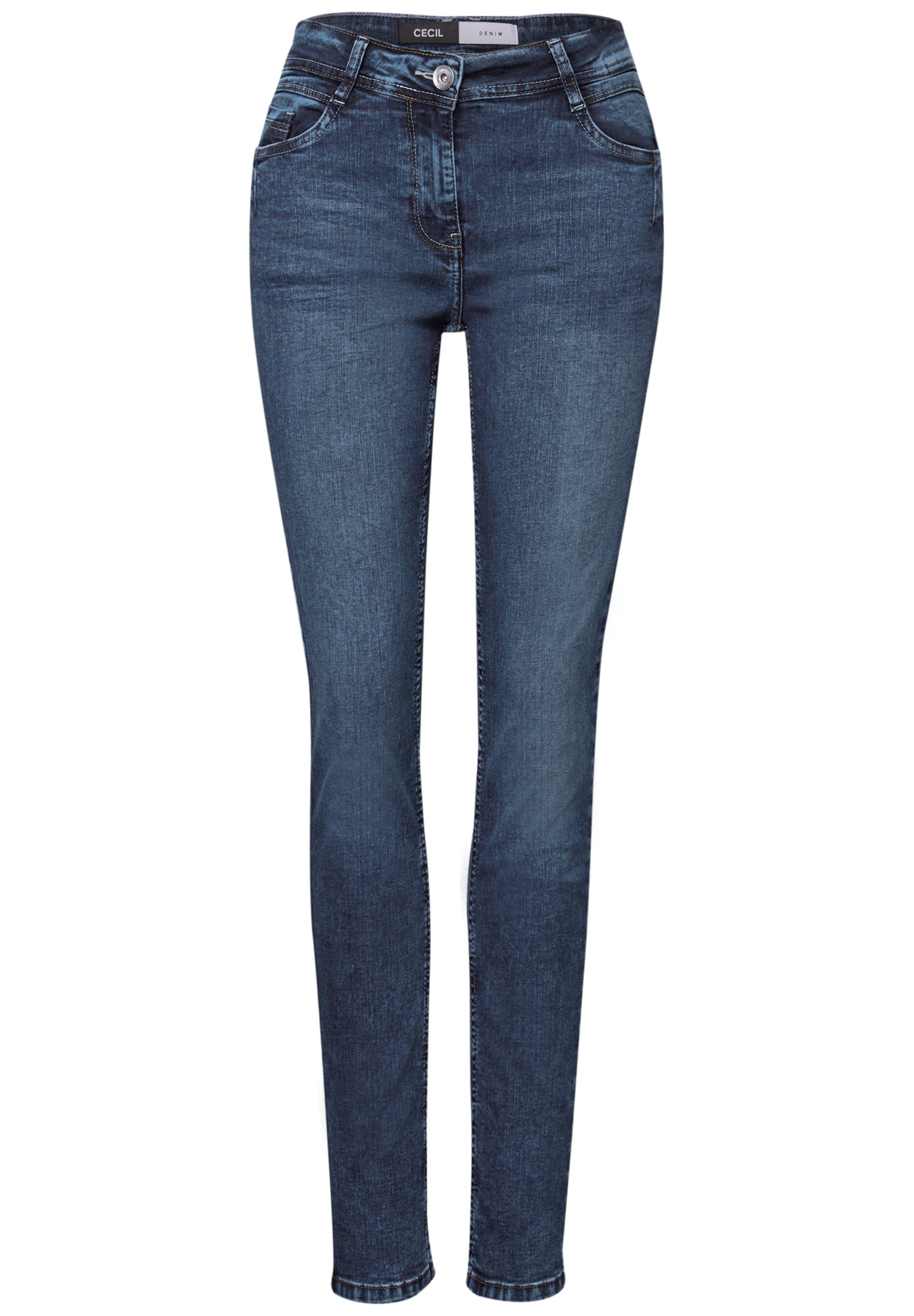 Cecil Skinny, Slim  blau