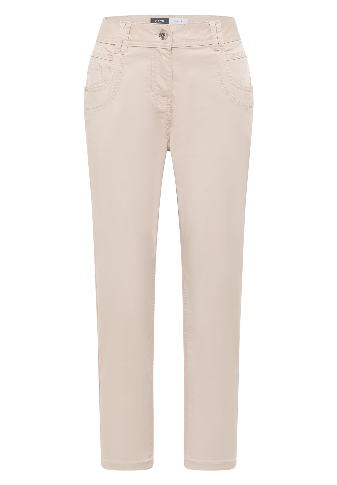 Cecil Skinny, Slim  beige