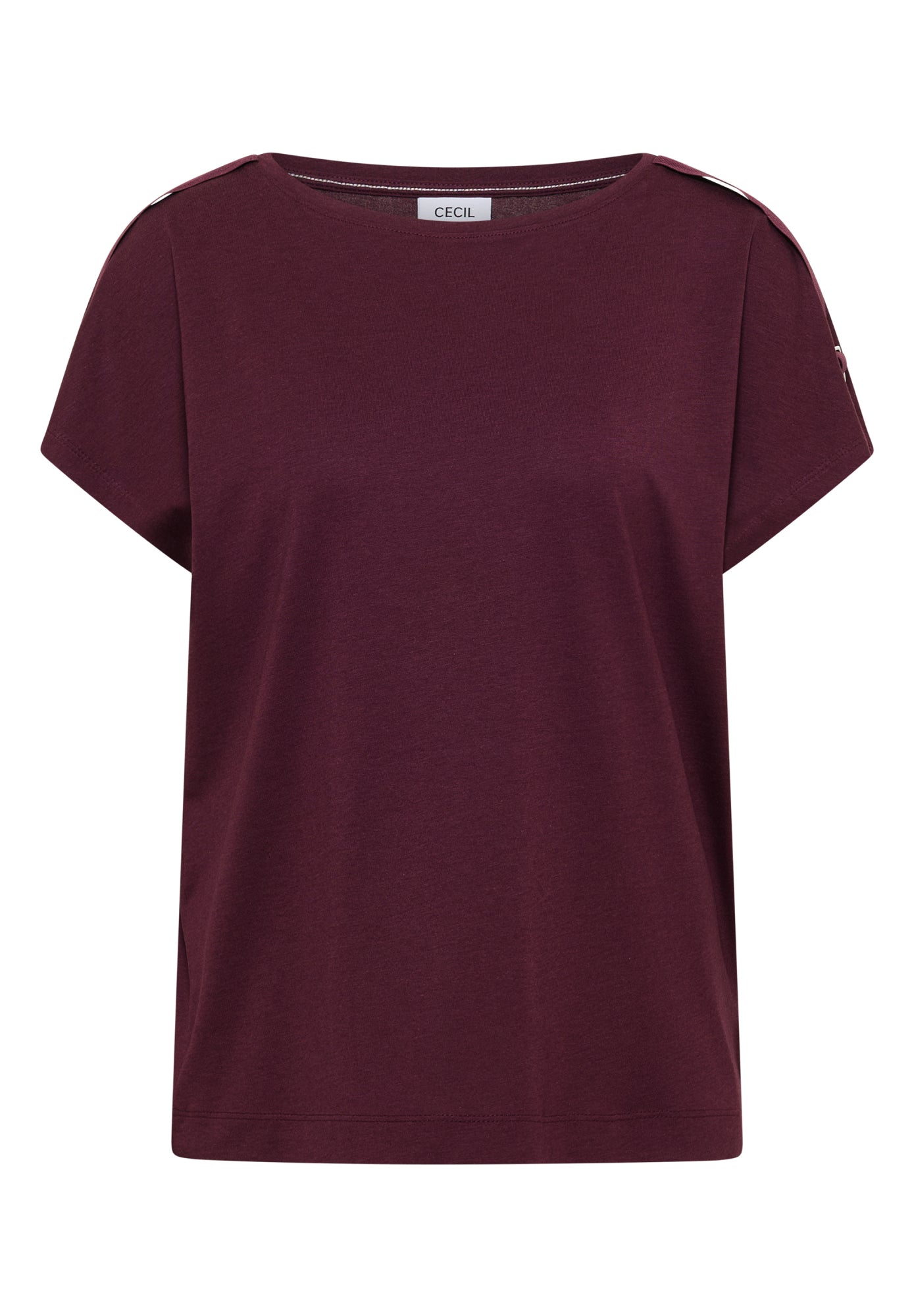 Cecil T-Shirts  rot