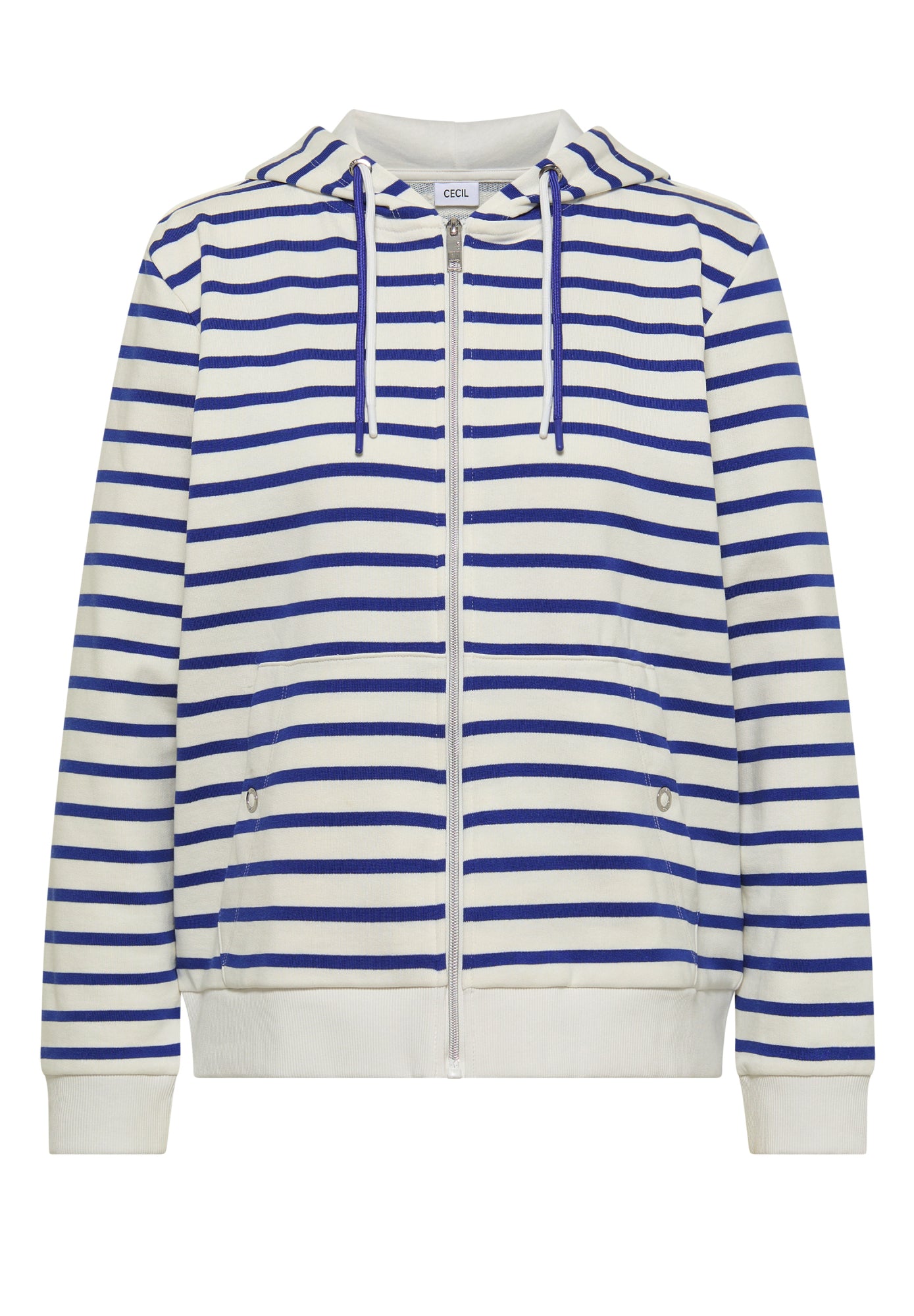 Cecil Sweatjacken  hellblau