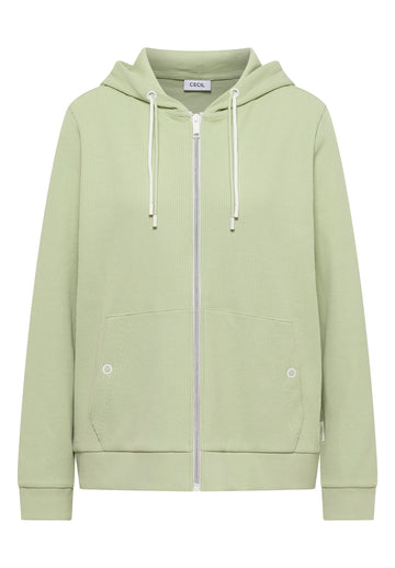 Kapuzenjacke mit Struktur