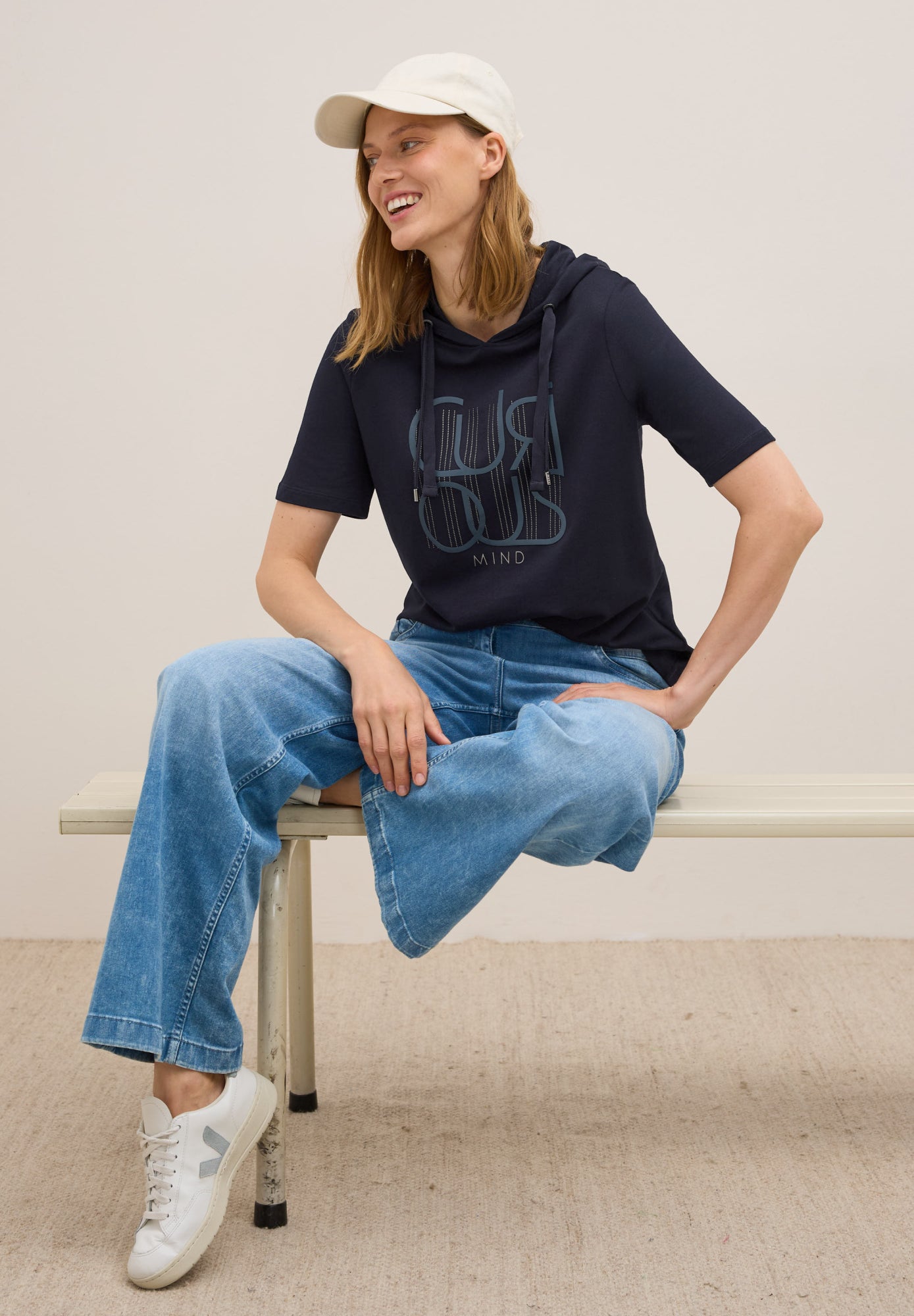 Cecil T-Shirts  dunkelblau
