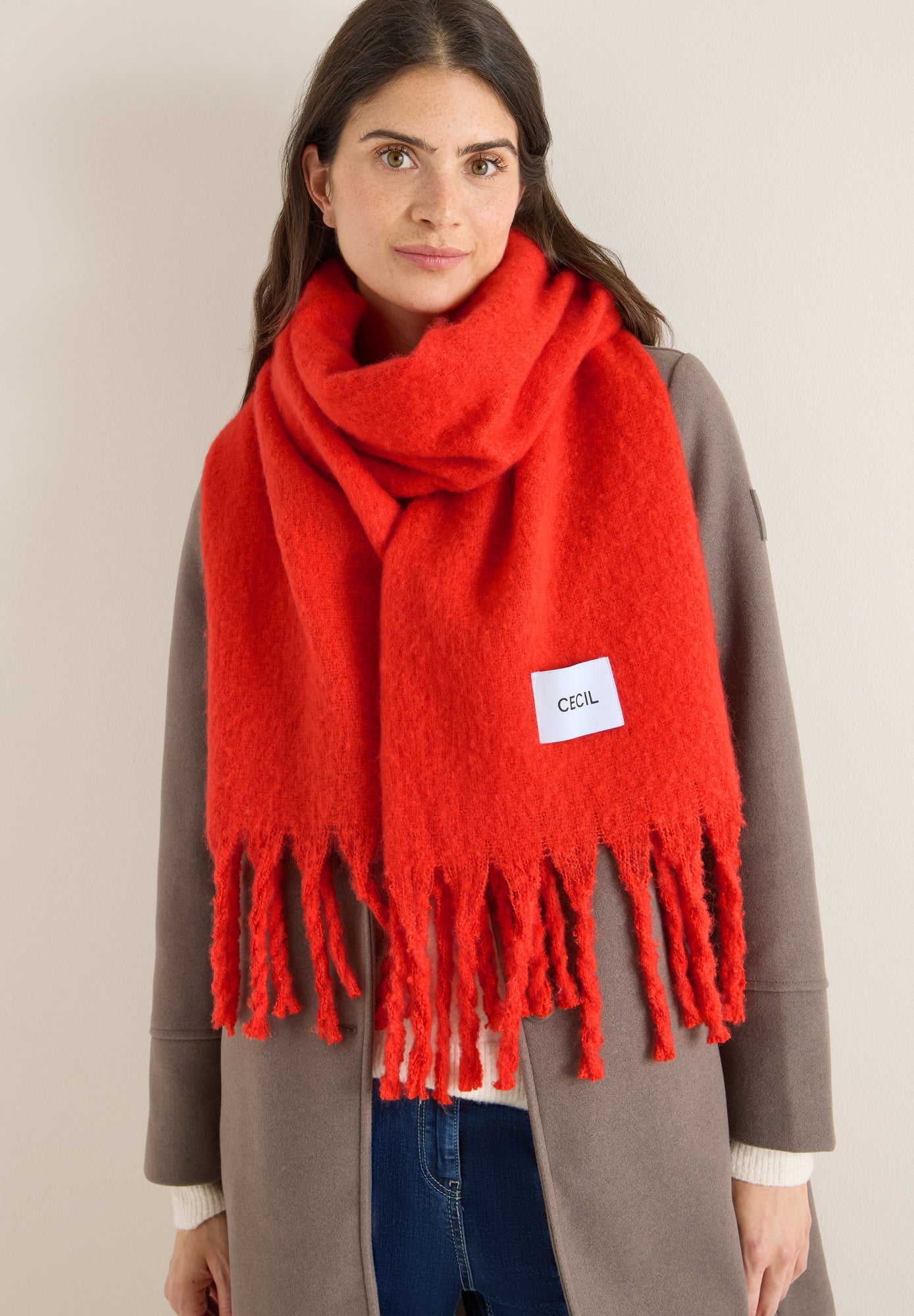 Cecil Schals  orange