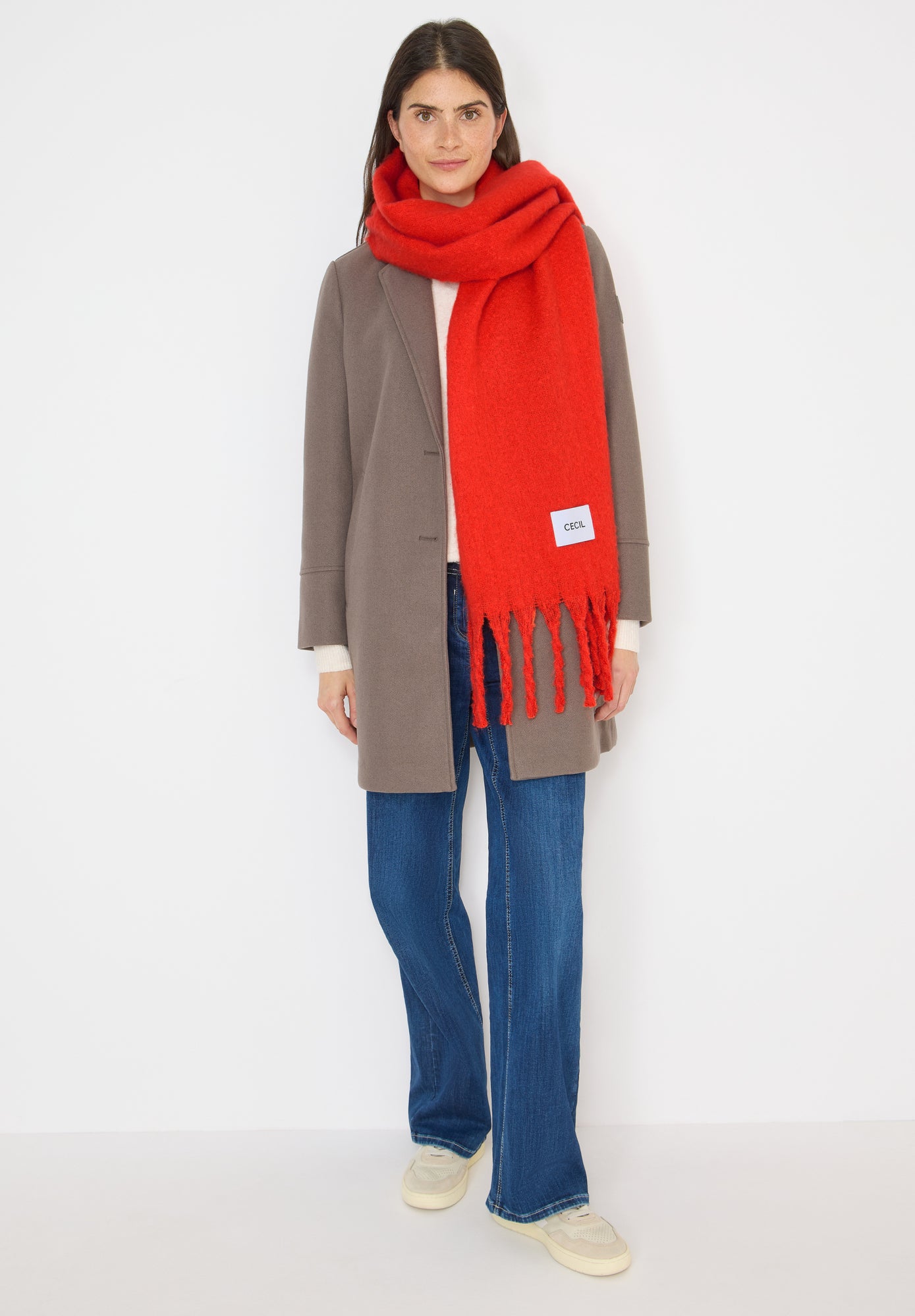 Cecil Schals  orange