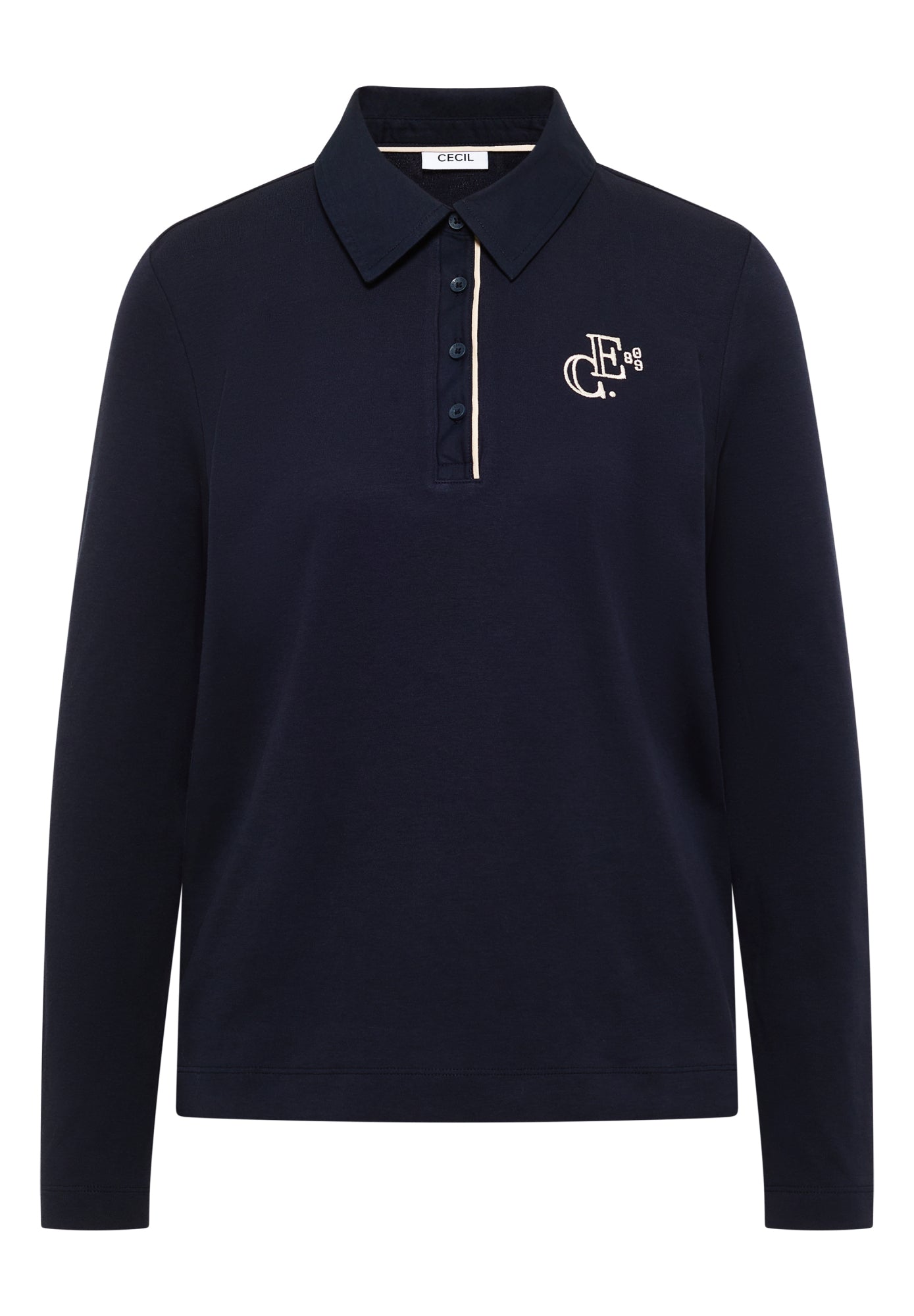 Cecil Langarmshirts  dunkelblau
