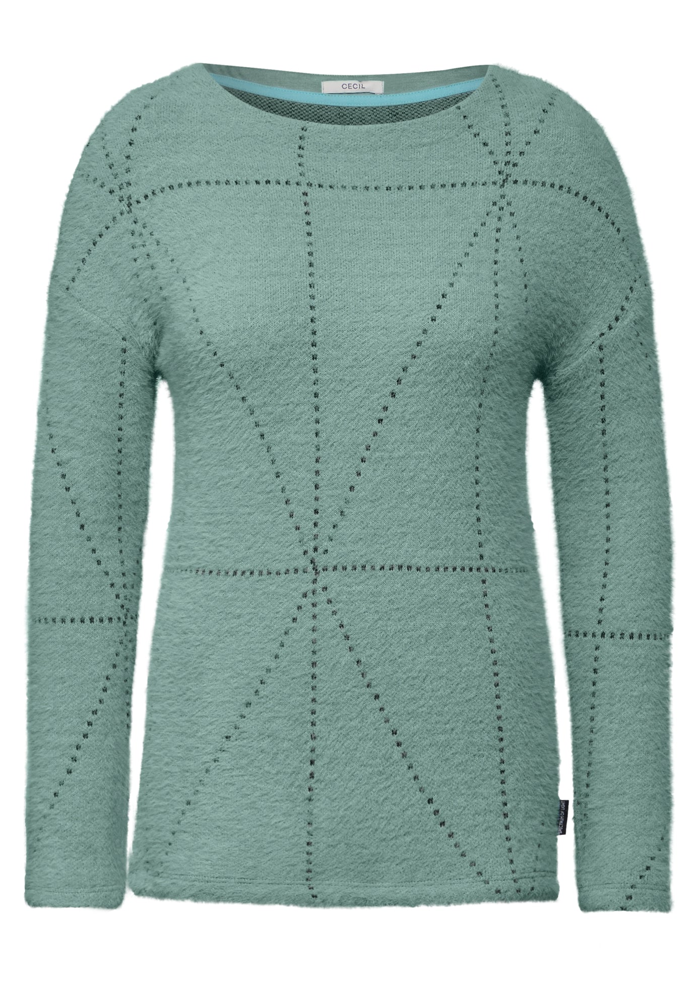 Cecil Langarmshirts  grün