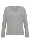 Cecil Langarmshirts  hellgrau