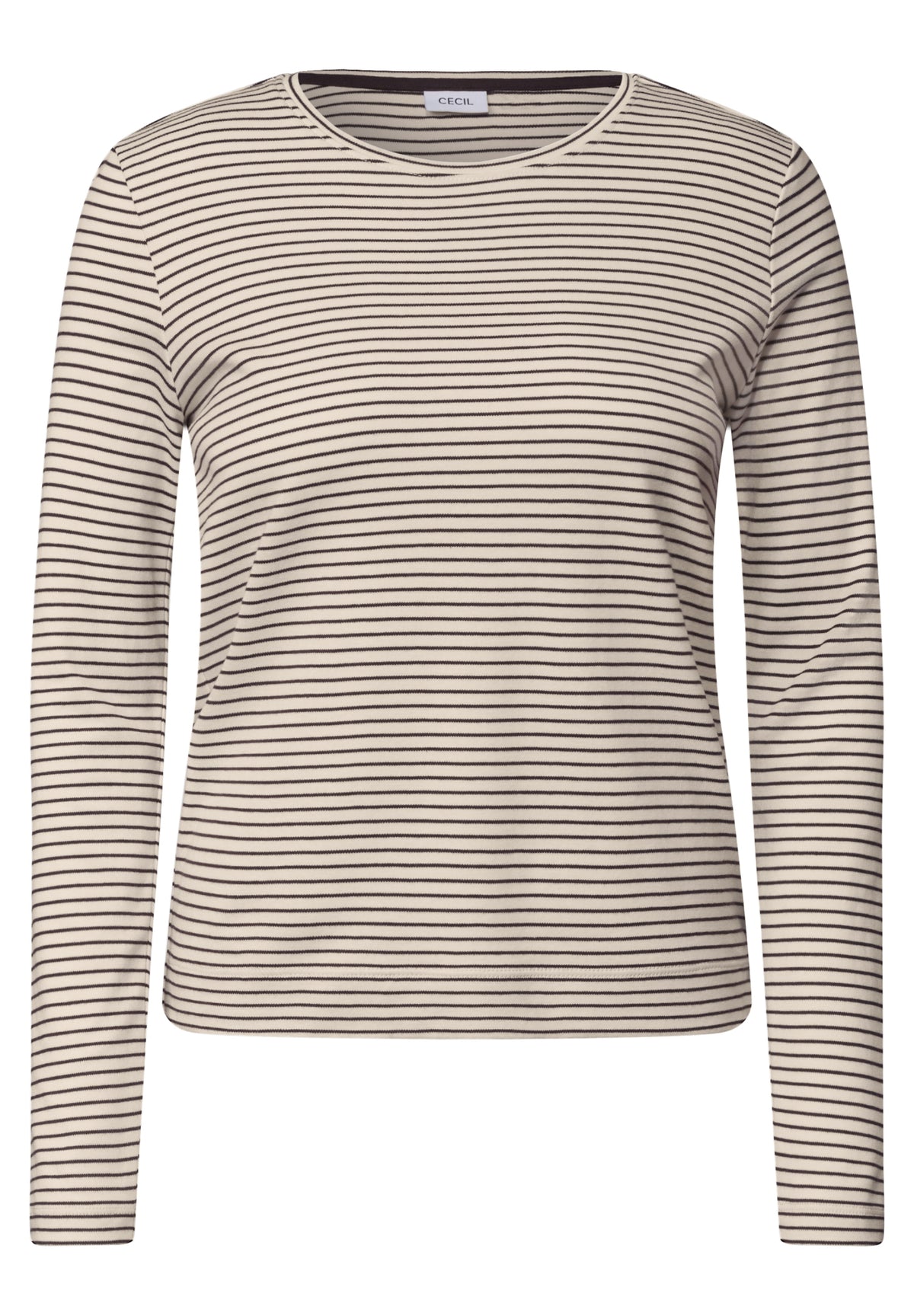 Cecil Langarmshirts  beige