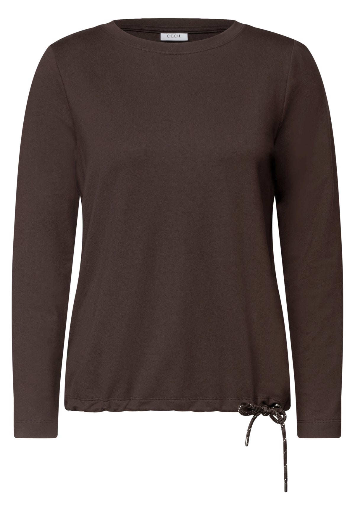 Cecil Langarmshirts  braun
