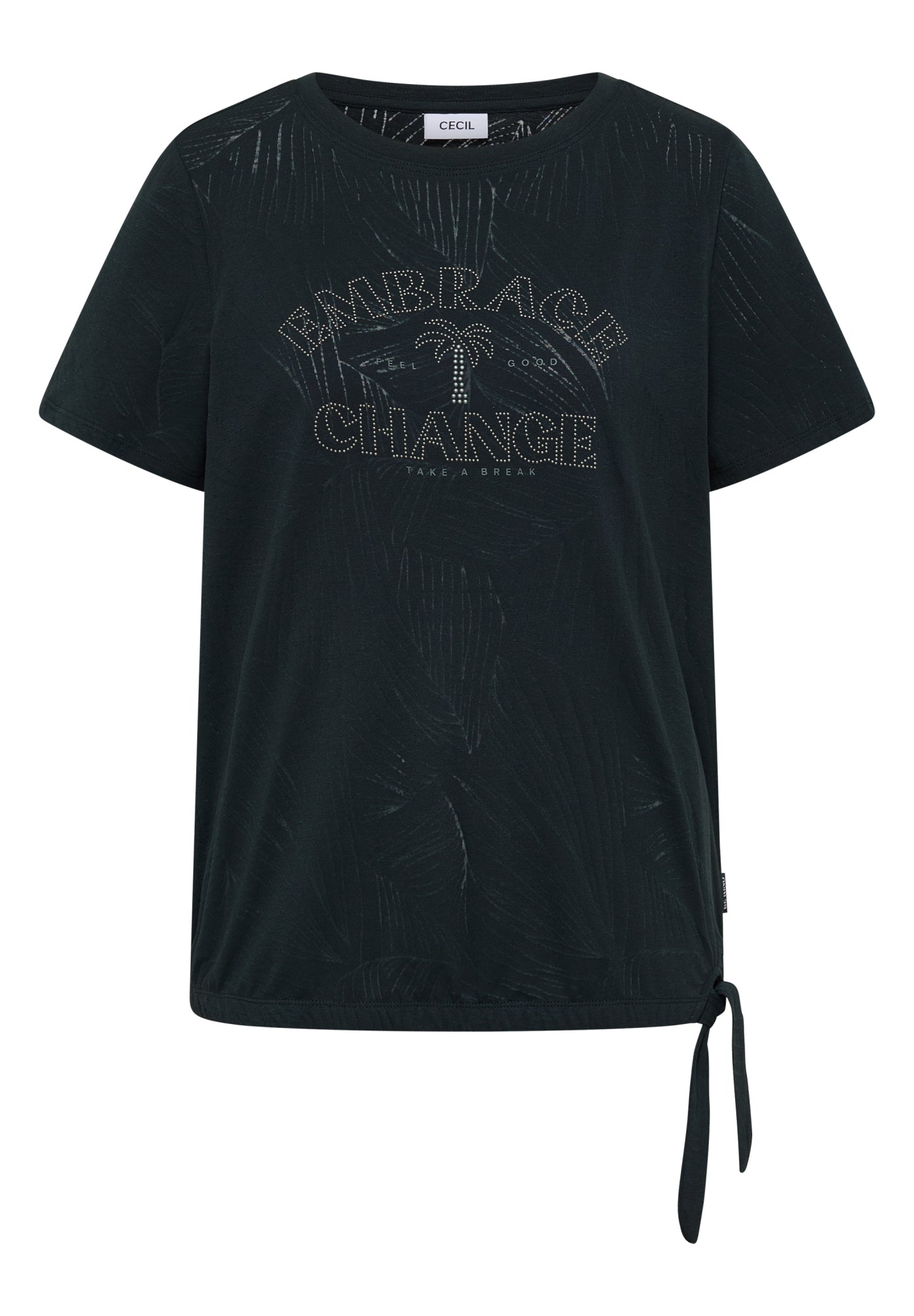 Cecil T-Shirts  grün