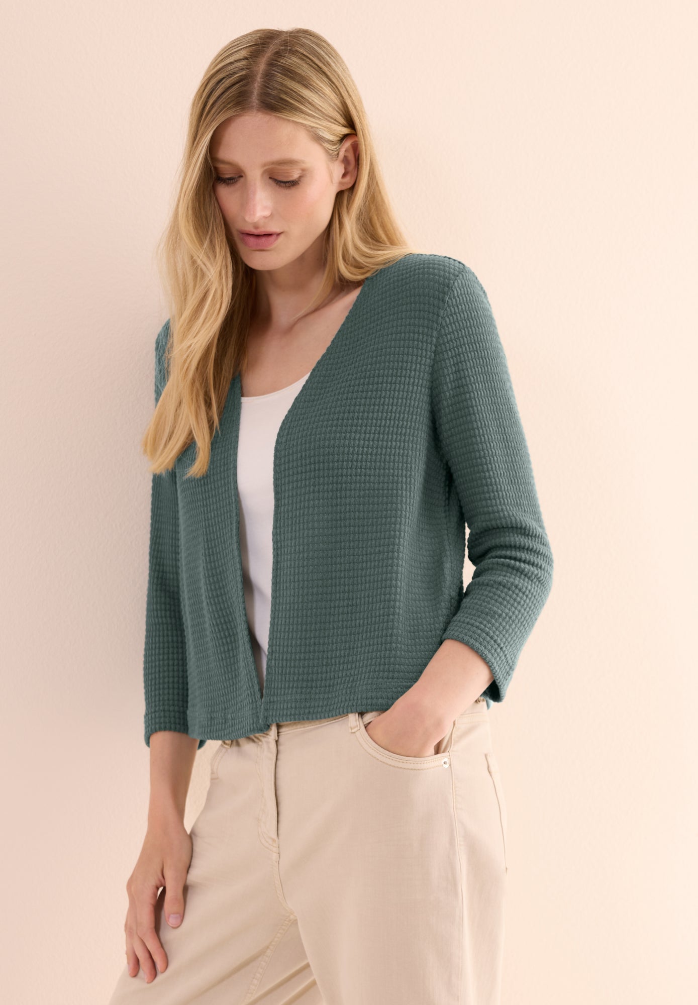 Cecil Strickjacken  khaki