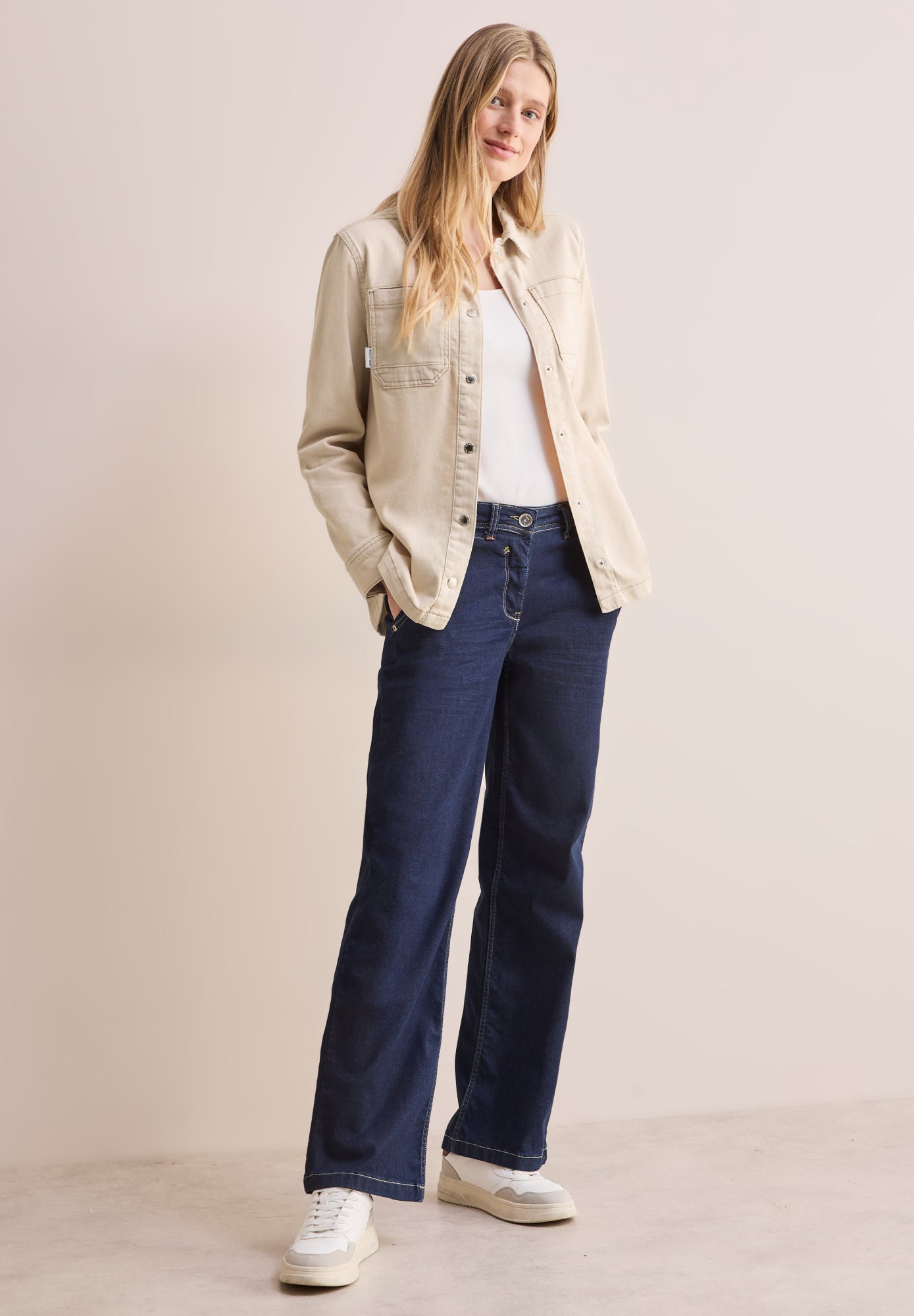 Cecil Leichte Jacken  beige