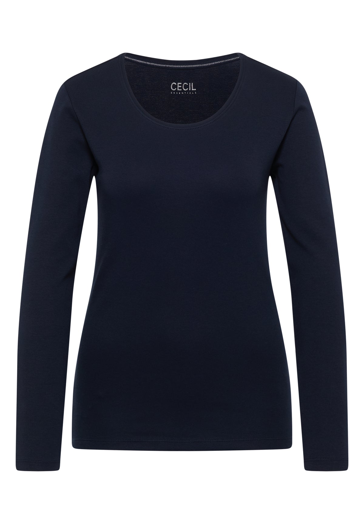 Cecil Langarmshirts  dunkelblau