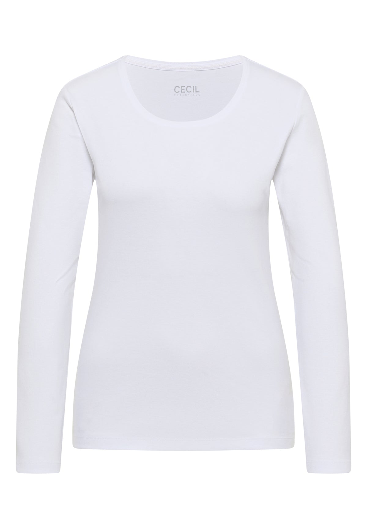 Cecil Langarmshirts  weiß