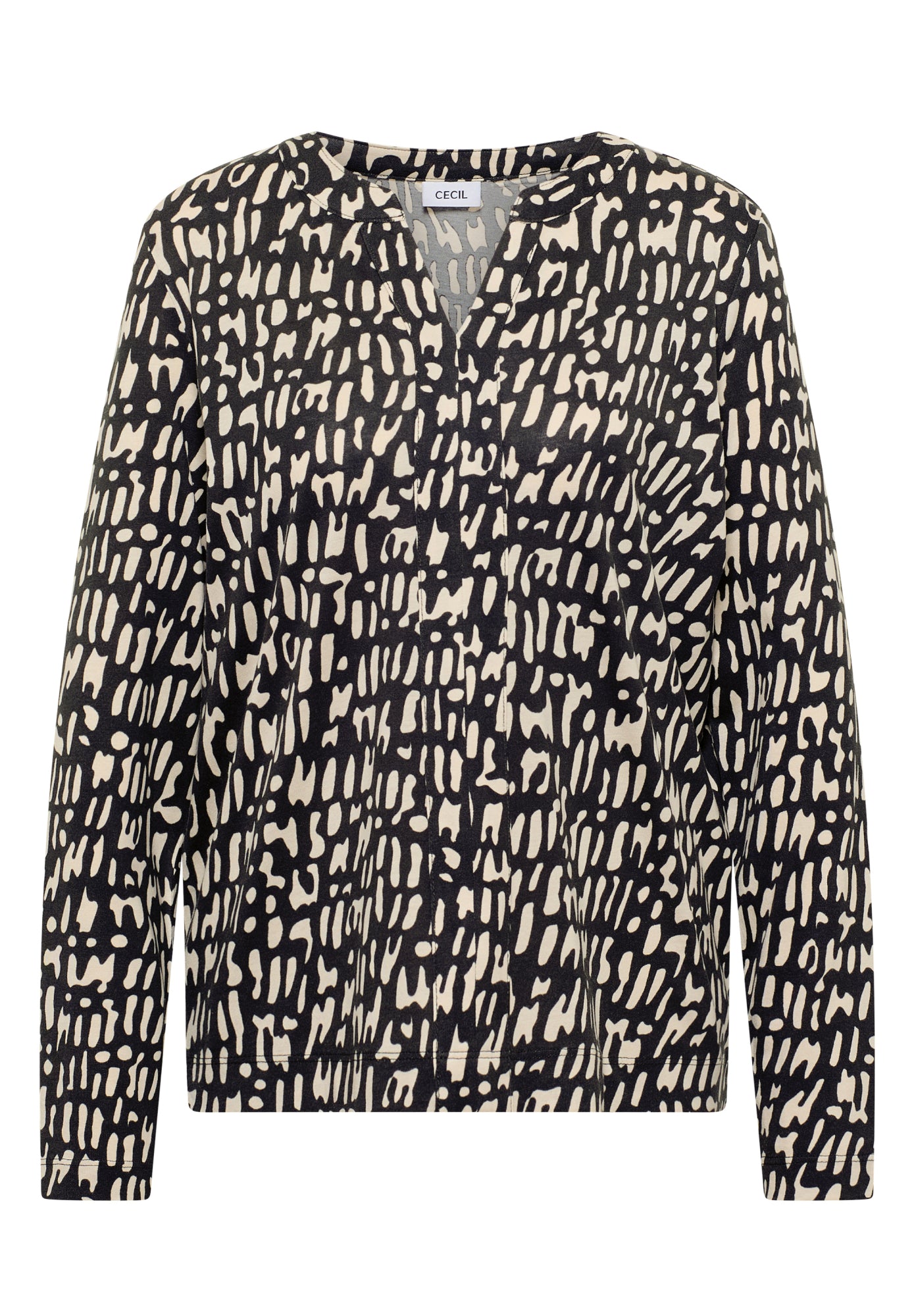 Cecil Langarmshirts  grün