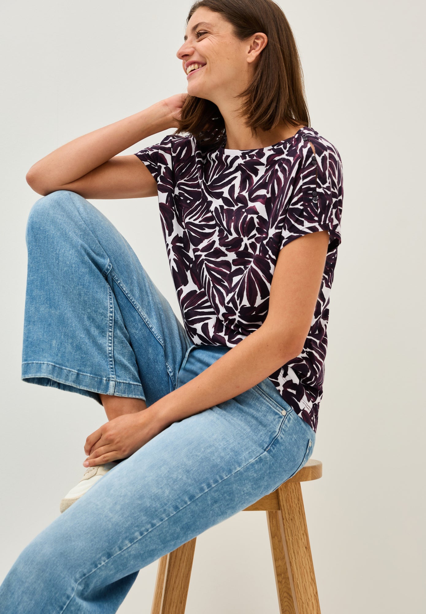 Cecil T-Shirts  beere