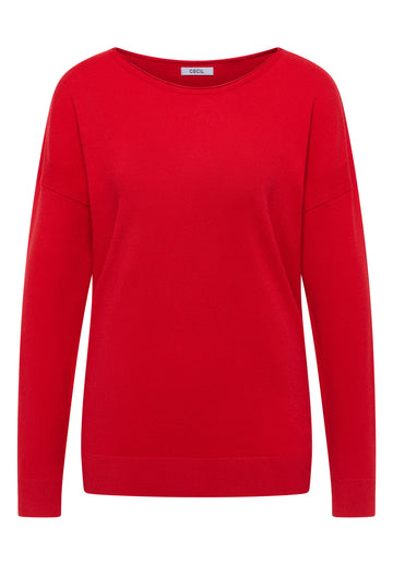 Pullover mit Strukturdetail