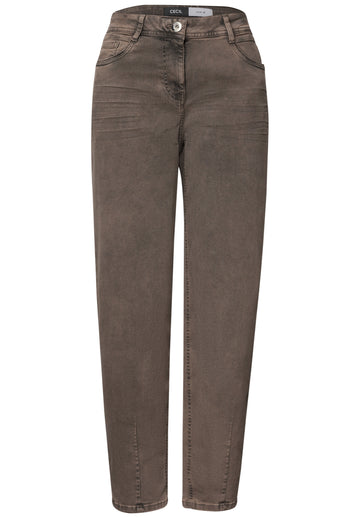 SCARLETT HW Barrel Leg Jeans im Loose Fit