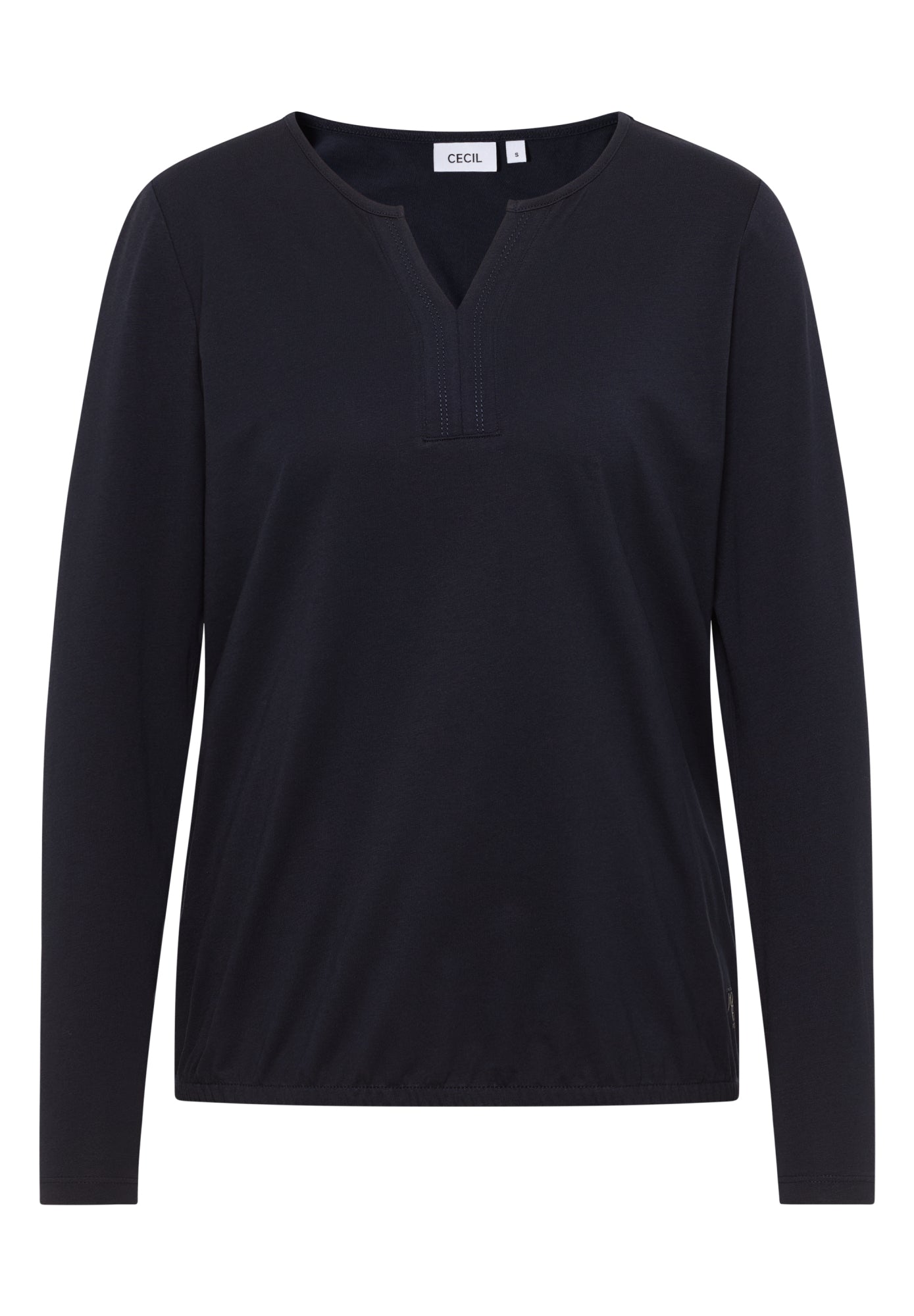 Cecil Langarmshirts  dunkelblau