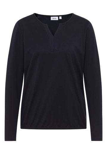 Shirt im Tunika-Look