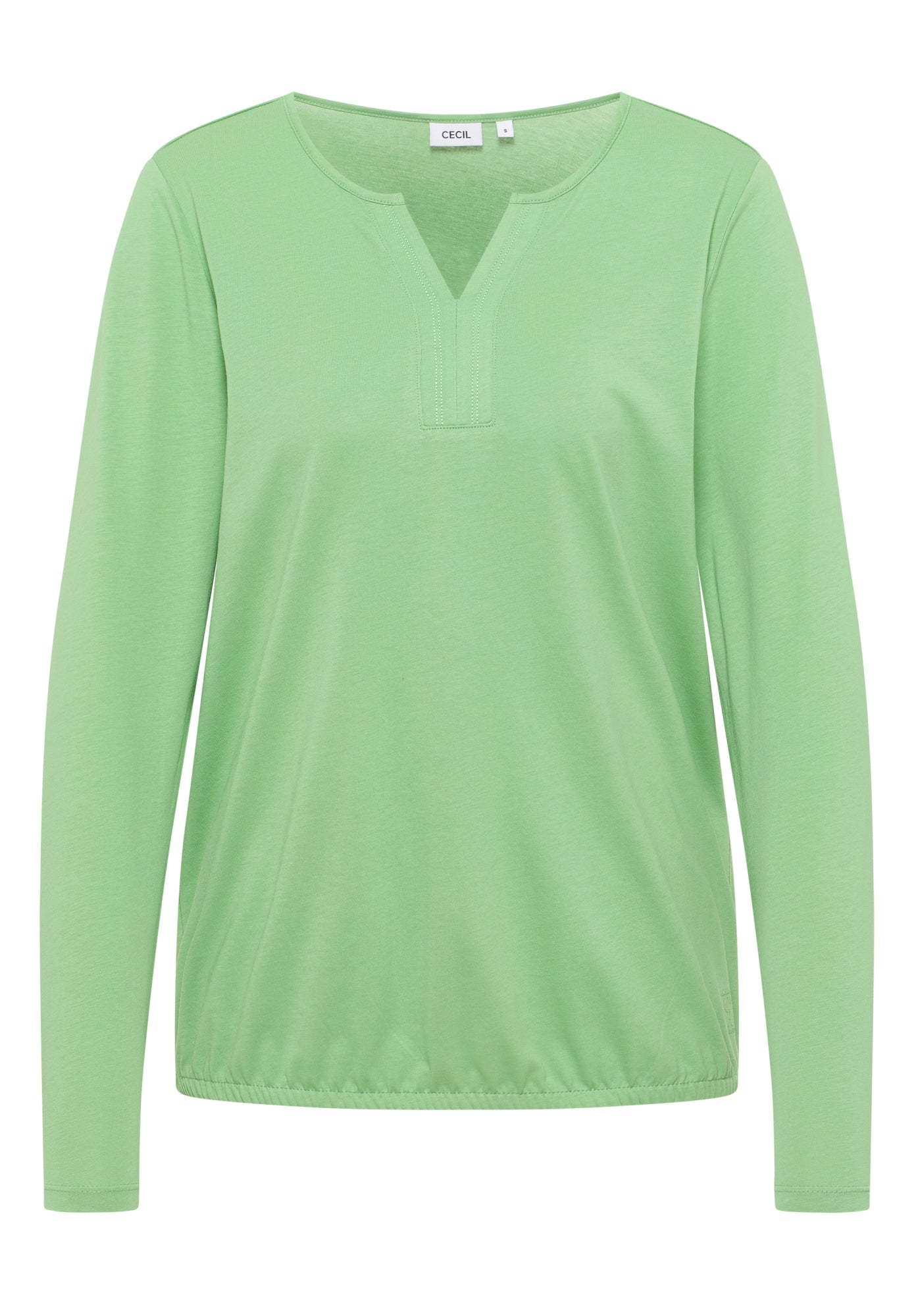 Cecil Langarmshirts  grün