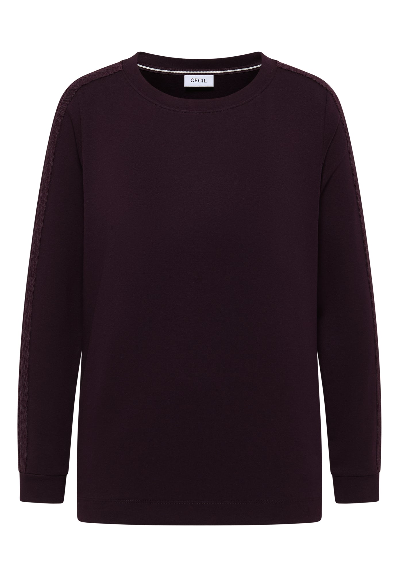 Cecil Langarmshirts  dunkelrot