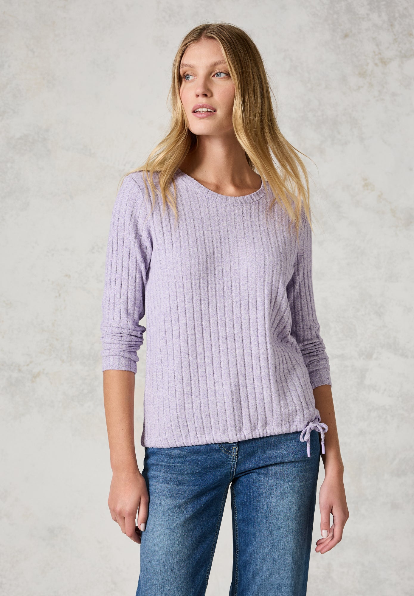 Cecil Langarmshirts  lila