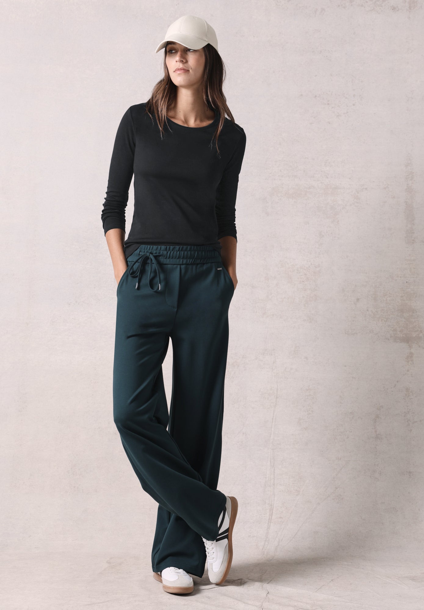 Cecil Langarmshirts  schwarz