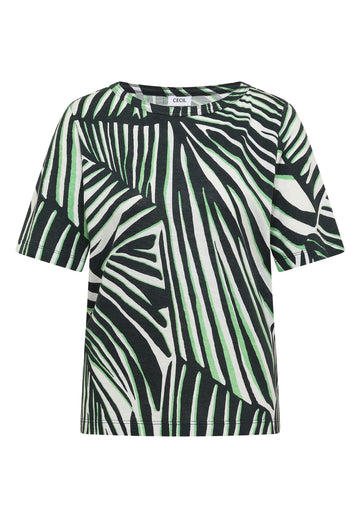 Shirt mit Rundhals und Grafikprint
