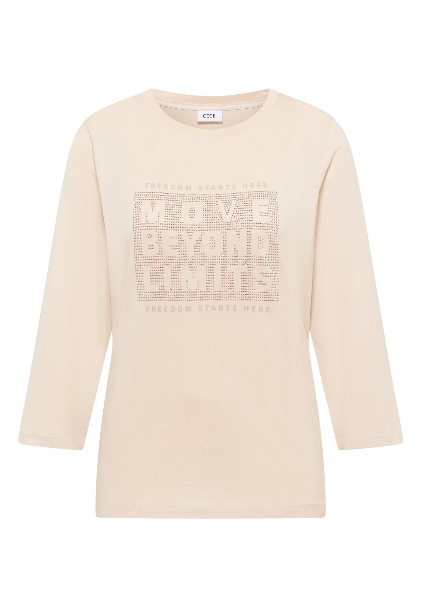 Cecil 3/4-Shirts  beige