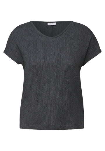 Shirt mit Smok-Struktur
